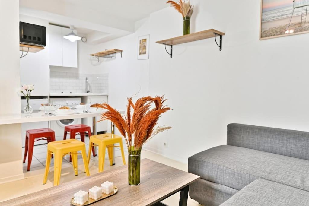 Appartement Proche Canal Saint Martin Paris Bagian luar foto