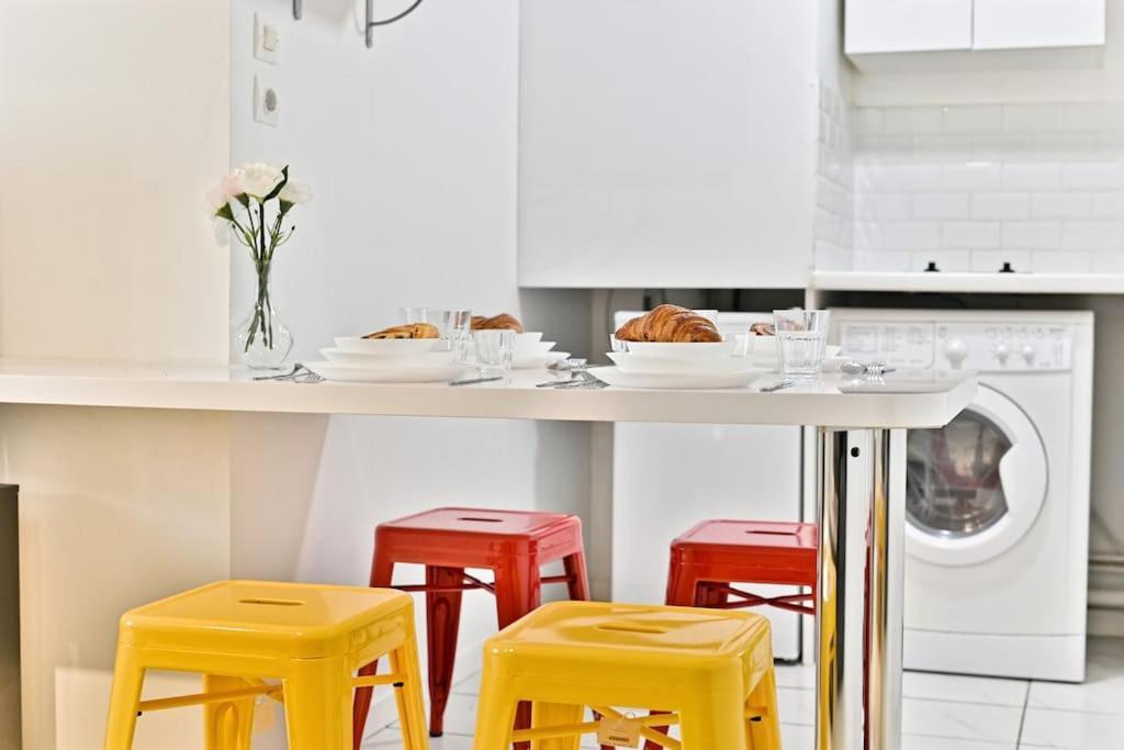 Appartement Proche Canal Saint Martin Paris Bagian luar foto