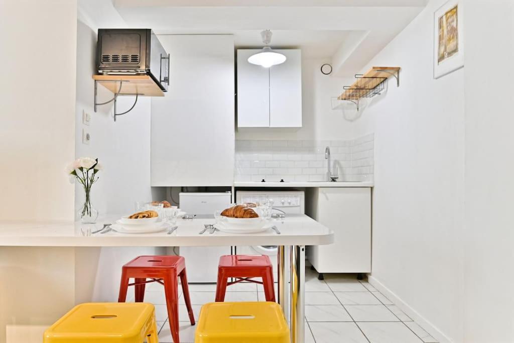 Appartement Proche Canal Saint Martin Paris Bagian luar foto